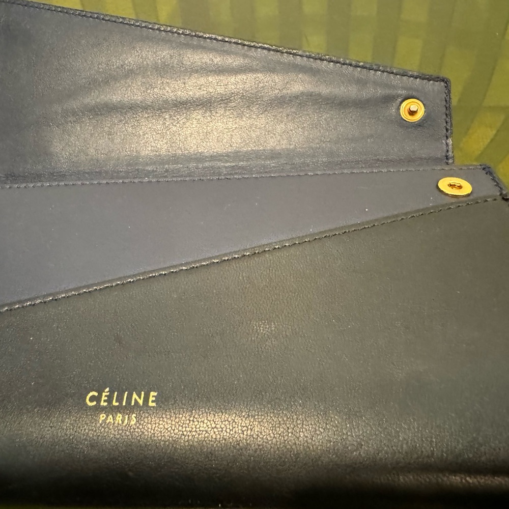 Celine dual colored wallet - Picture 8 of 9